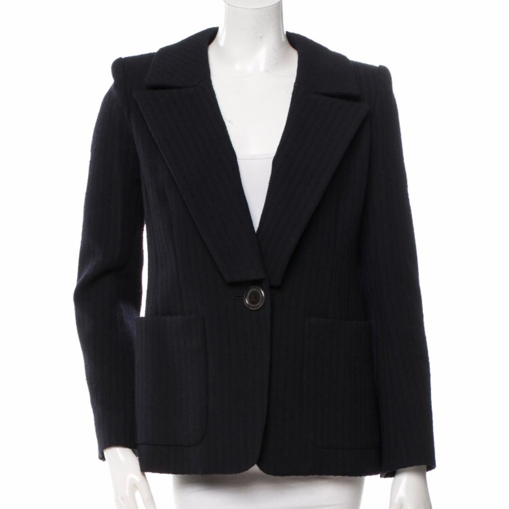 MARC JACOBS Wool Single button blazer jacket